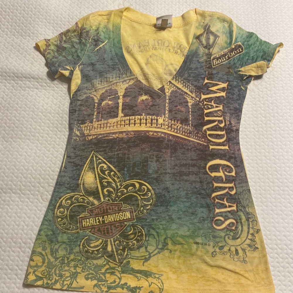 Harley Davidson womens Mardi Gras